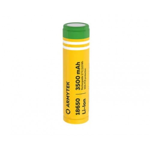 Аккумулятор Armytek 18650 Li-Ion 3500 мАч (защищенный) в Архангельске