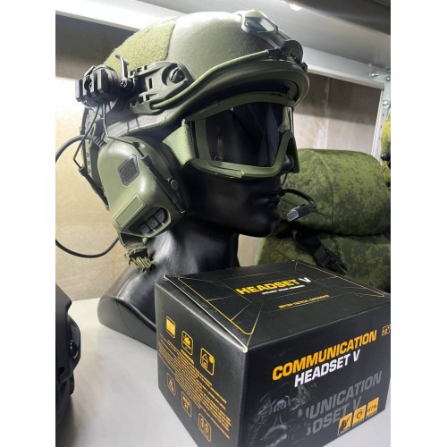 "COMMUNICATION HEADSET V" Активные тактические наушники для стрельбы в Архангельске