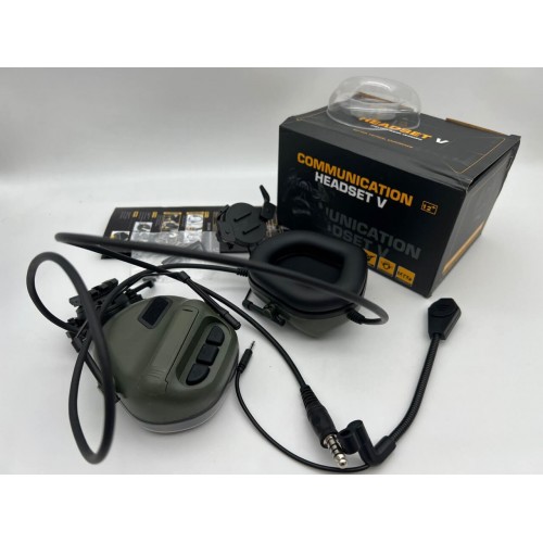 "COMMUNICATION HEADSET V" Активные тактические наушники для стрельбы в Архангельске