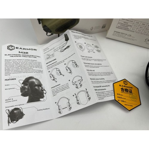 EARMOR M32 активные тактические наушники в Архангельске