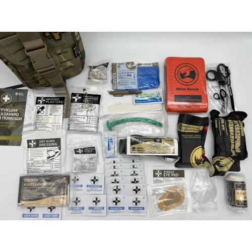 Военная тактическая аптечка RHINO RESCUE 25в1 в Архангельске