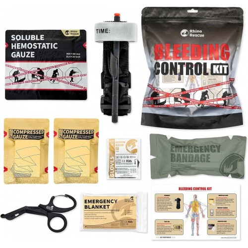 Комплект для остановки кровотечений «Bleeding Control Kit» Rhino Rescue в Архангельске