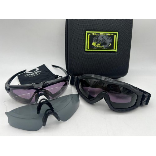 Тактические ударопрочные очки OAKLEY Alpha 2в1 в Архангельске