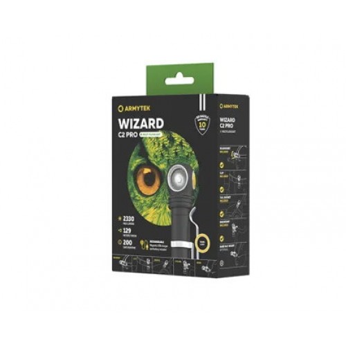Мультифонарь Armytek Wizard C2 Pro Magnet USB (теплый свет) в Архангельске
