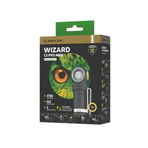 Мультифонарь Armytek Wizard C2 Pro Max Magnet USB (теплый свет) в Архангельске