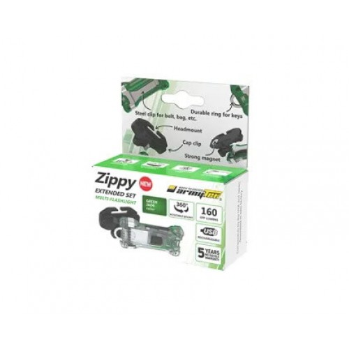Наключный фонарь Armytek Zippy Extended Set (Green Jade) в Архангельске