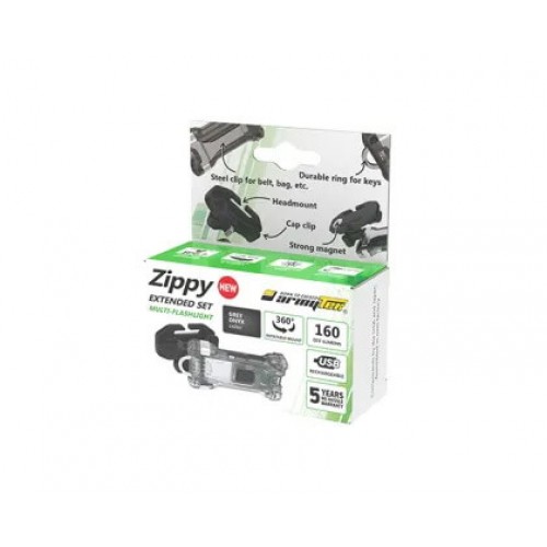 Наключный фонарь Armytek Zippy Extended Set (Grey Onyx) в Архангельске